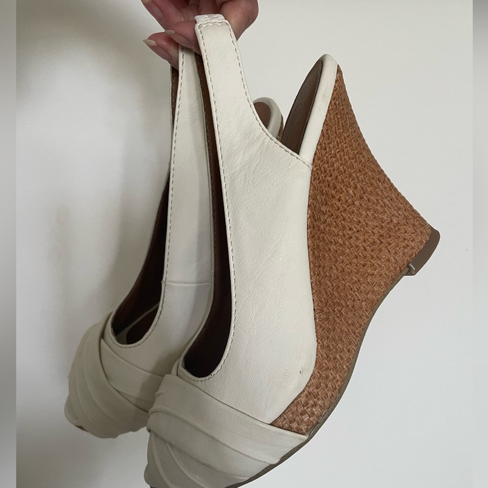 CALL IT SPRING - Women’s White Wedge Sandals 6